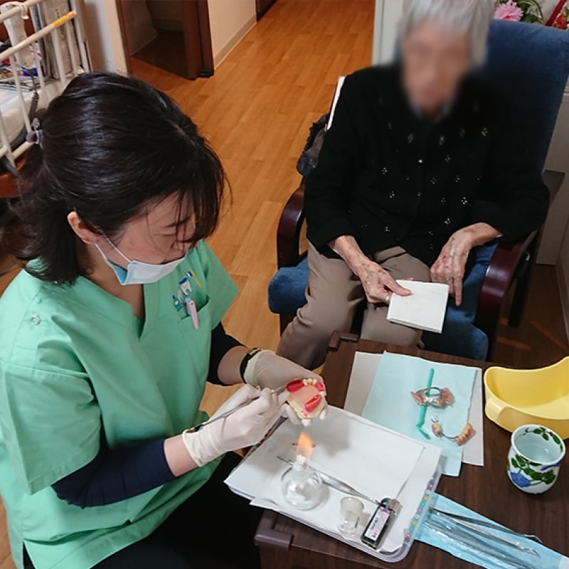訪問診療の様子