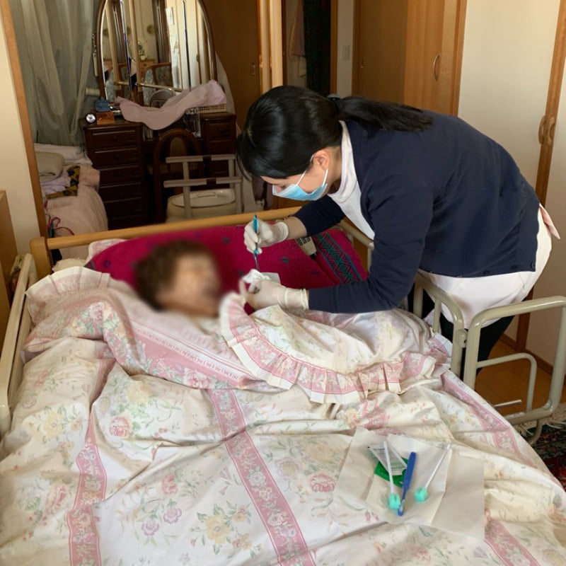 訪問診療の様子