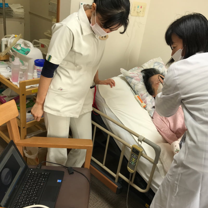 訪問診療の様子